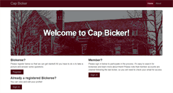Desktop Screenshot of capbicker.com