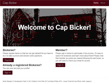 Tablet Screenshot of capbicker.com